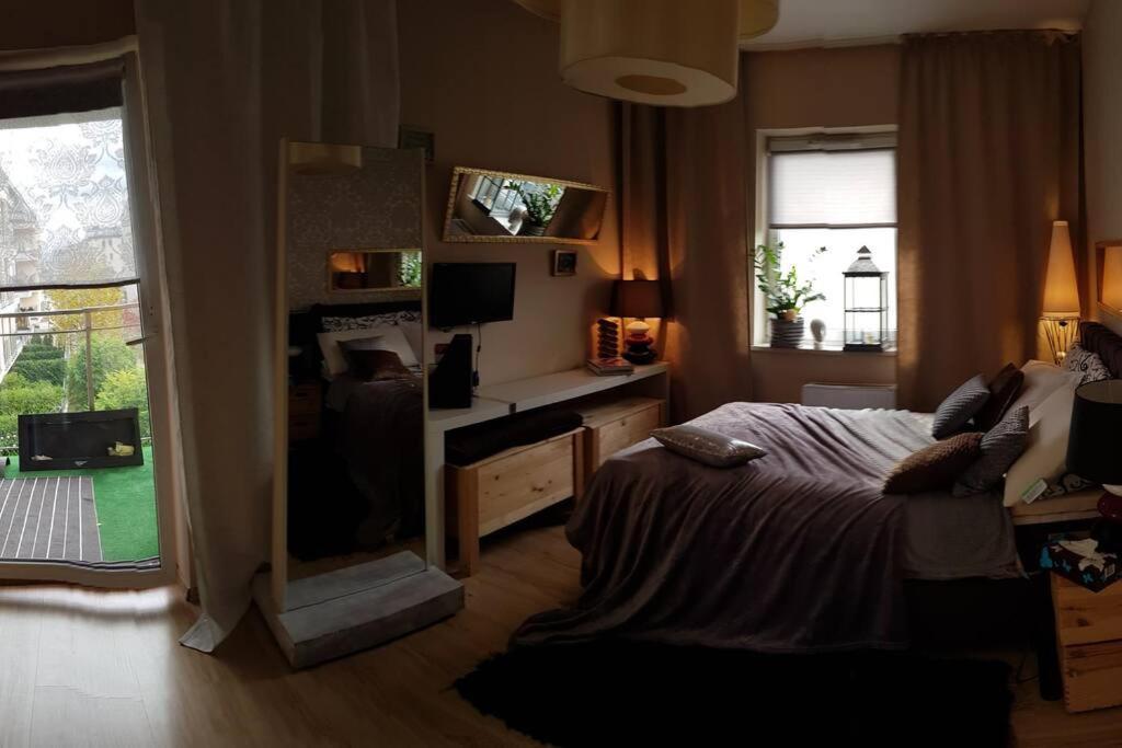 Warsaw King Size Apartment Varsóvia Exterior foto